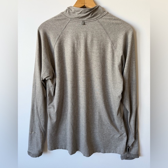 Nike Gray Dri-FIT Quarter-Zip Top - Picture 5 of 8